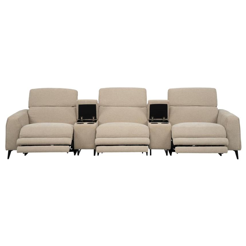 Luke Beige Power Recliner  alternate image, 2 of 13 images.