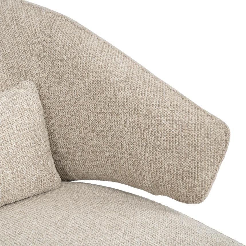 Tivona Beige Swivel Accent Chair  alternate image, 7 of 10 images.