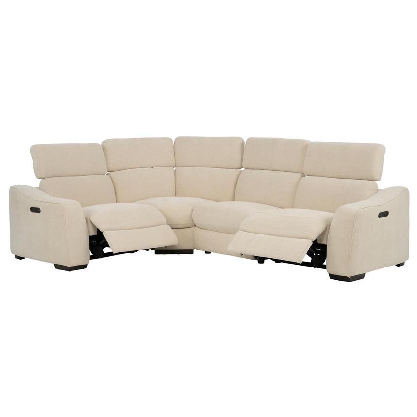 Jameson Beige Power Reclining Sectional with 4PCS/2PWR alternate image, 2 of 11 images.