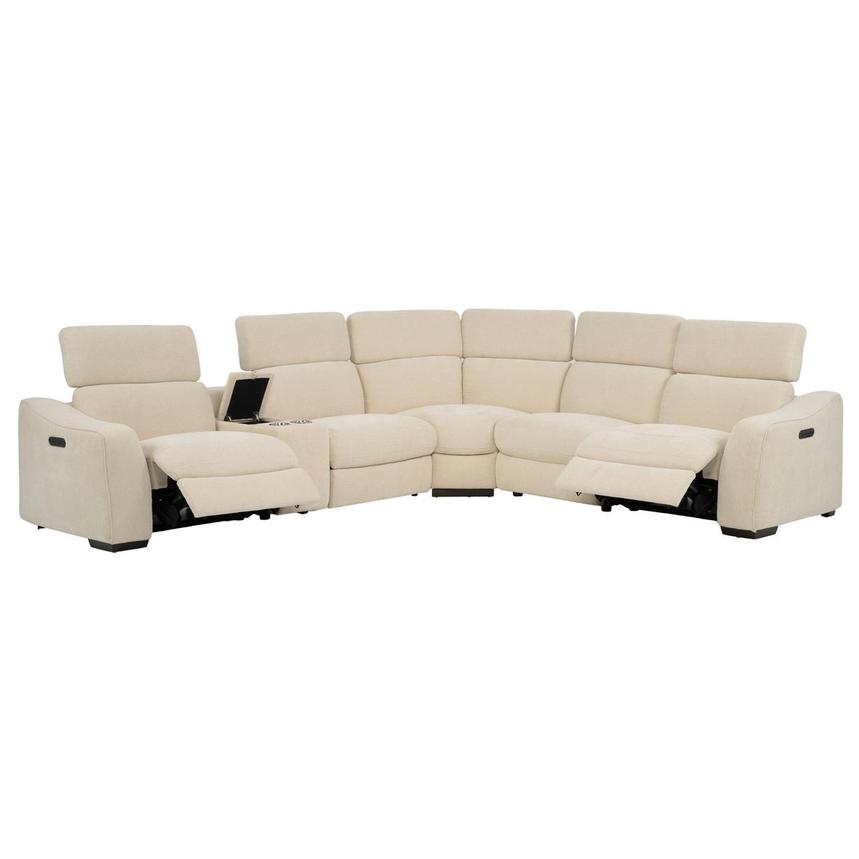 Jameson Beige Power Reclining Sectional with 6PCS/2PWR alternate image, 2 of 12 images.
