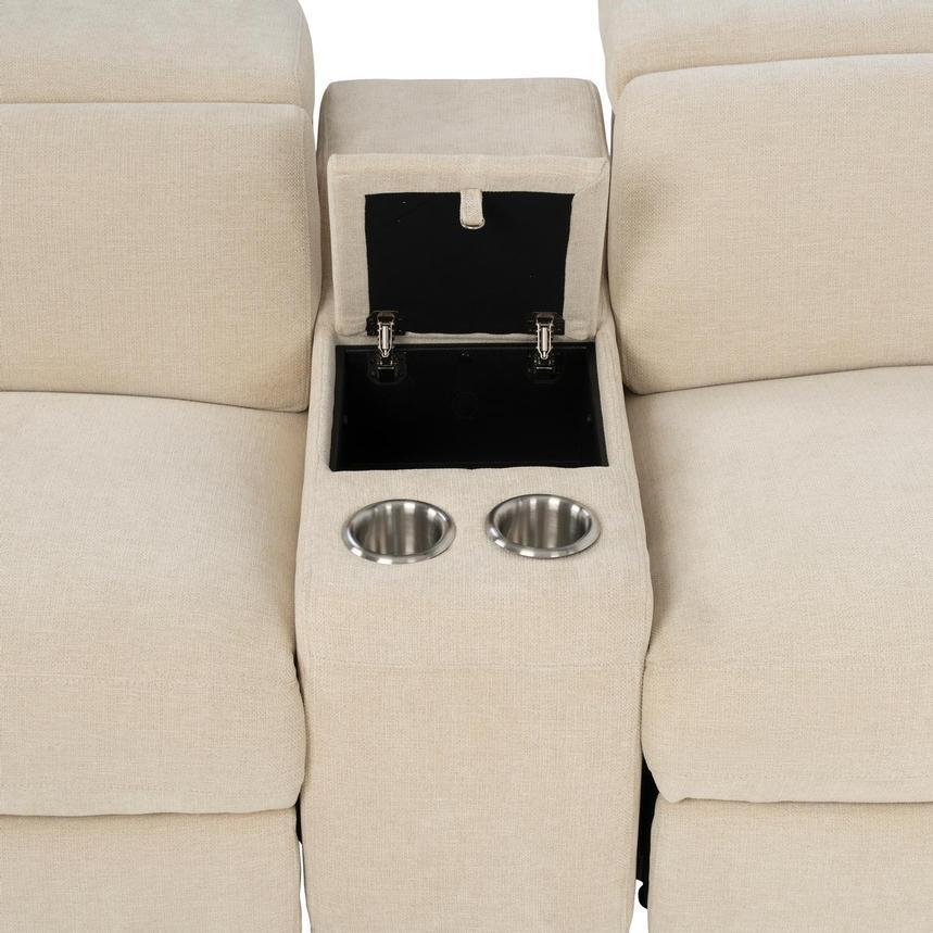 Jameson Beige Home Theater Seating with 5PCS/2PWR  alternate image, 7 of 12 images.