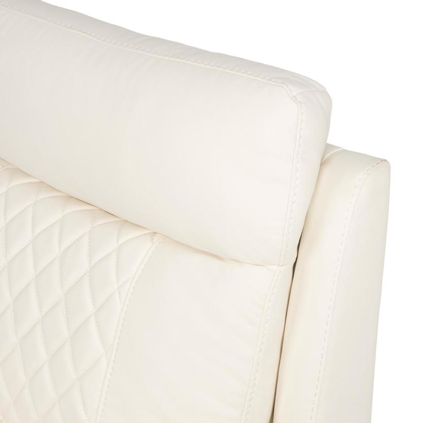 Maddox White Reclining Loveseat alternate image, 10 of 12 images.