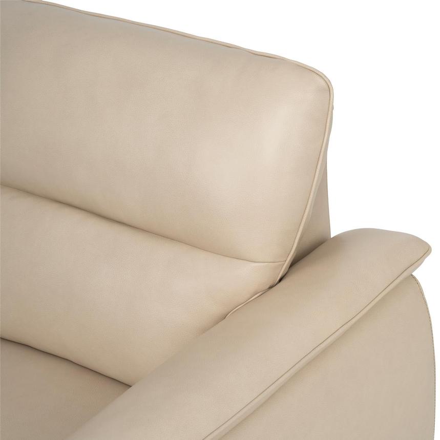 Promenade Beige Leather Power Reclining Sectional with 5PCS/2PWR  alternate image, 5 of 7 images.