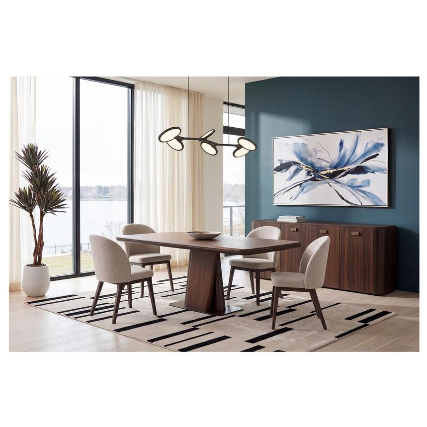 Zenobia Rectangular Dining Table alternate image, 2 of 7 images.