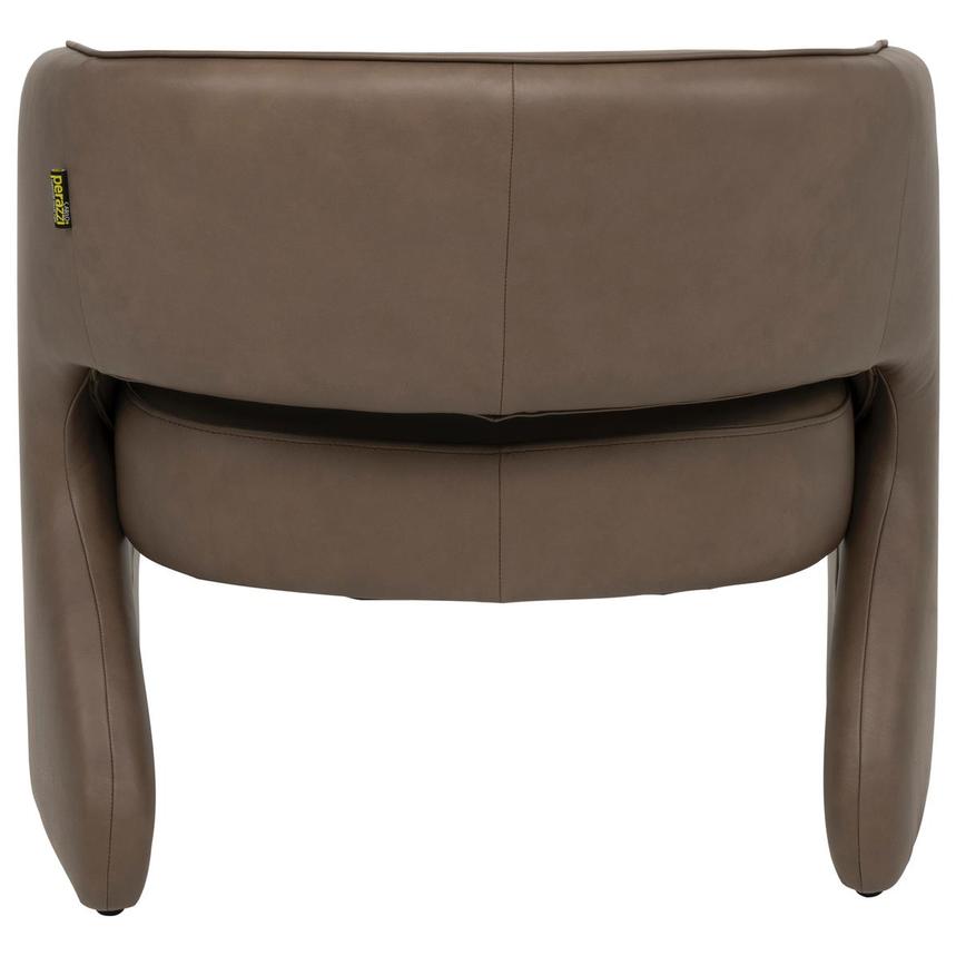 Emerson Brown Leather Accent Chair alternate image, 5 of 9 images.
