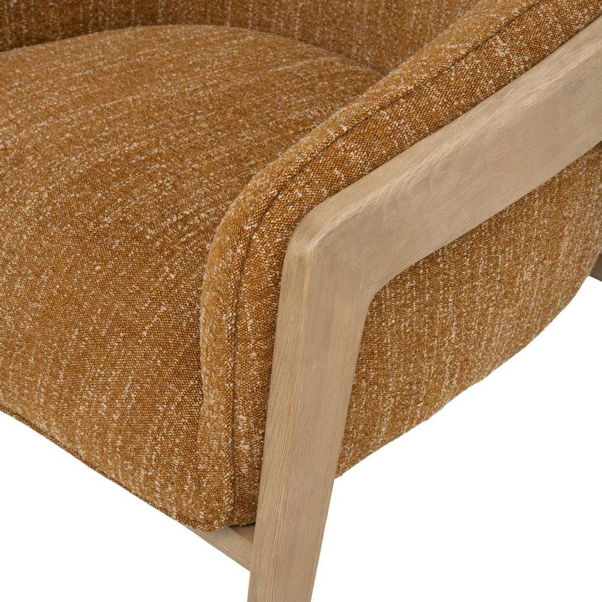 Irene Mustard Accent Chair  alternate image, 7 of 9 images.