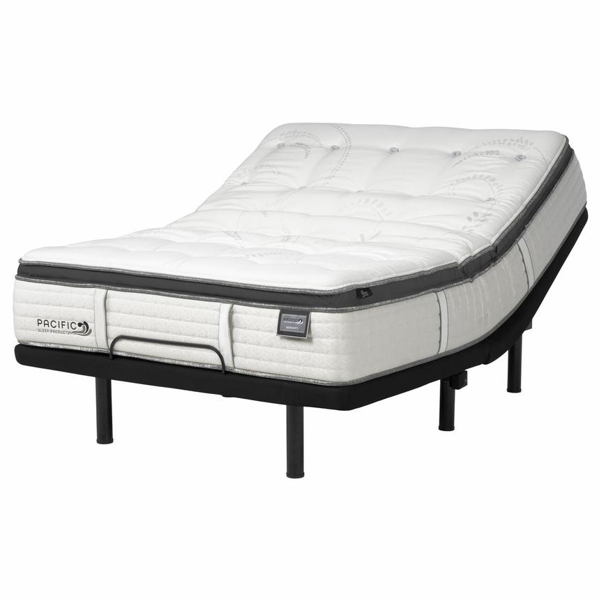 Serenity-Plush King Mattress w/Gianni Powered Base alternate image, 2 of 4 images.