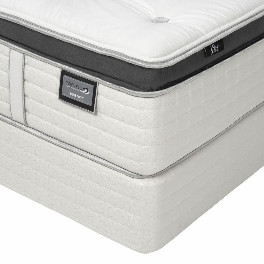 Serenity-Plush King Mattress w/Regular Foundation By Pacific Sleep Products®  alternate image, 2 of 3 images.