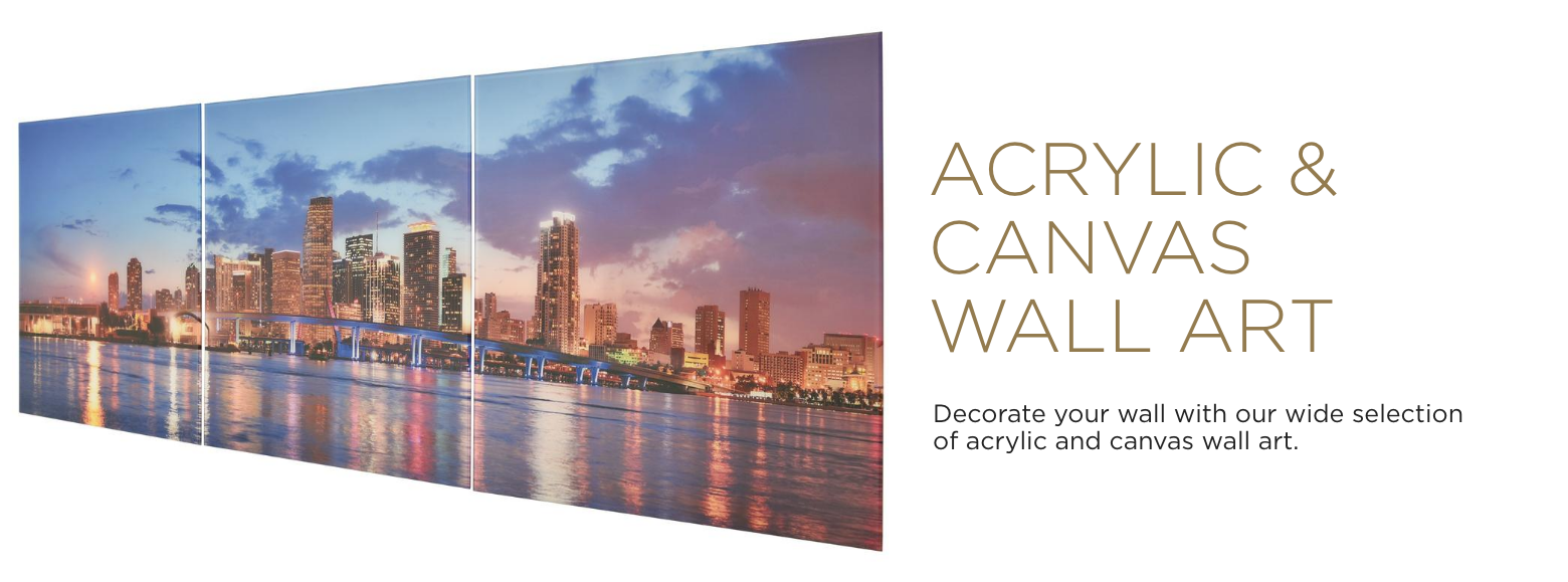 Home Décor & Accents Acrylic & Canvas Wall Art El Dorado Furniture