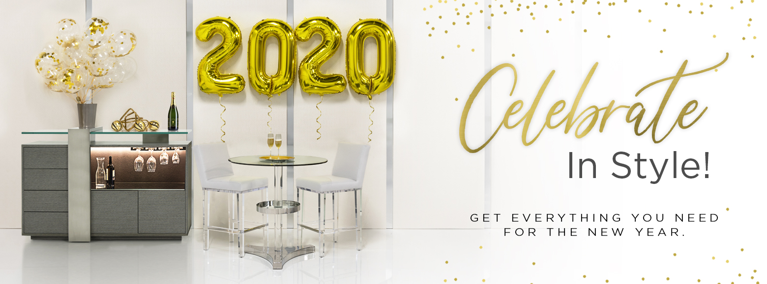 Celebrate in style. Get everything you need for the new year.