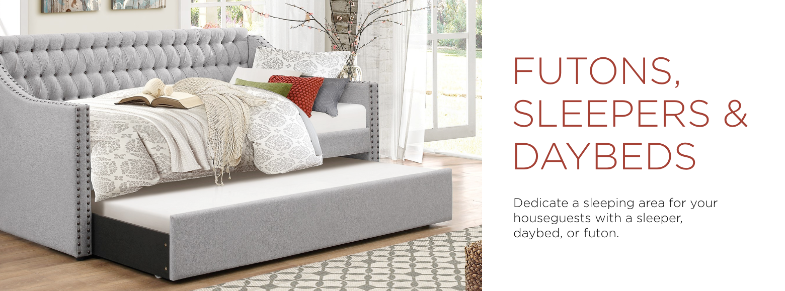 Beds & Bedrooms Futons, Sleepers & Daybeds El Dorado Furniture