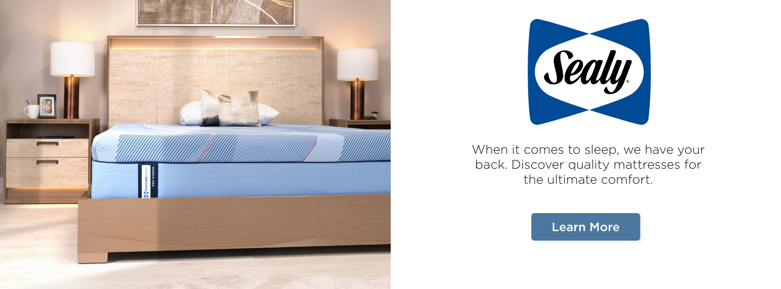 Sealy. When it comes to sleep, we have your back. Discover quality mattresses for the ultimate comfort. Learn more.