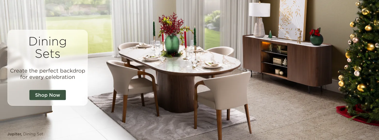 Dining Sets. Create the perfect backdrop for every celebration. Shop Now.