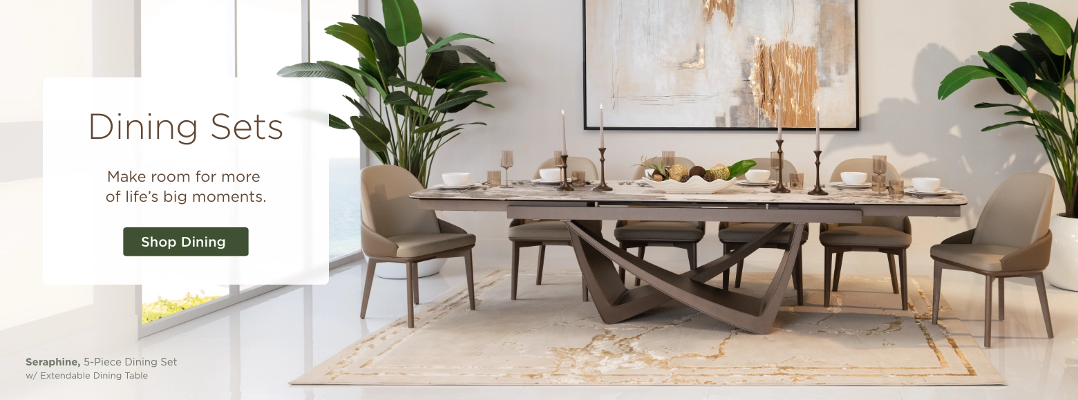 Dining Sets. Make room for more of life's big moments. Shop Now.
