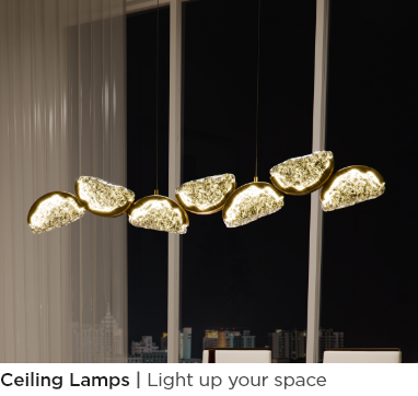 Ceiling Lamps. Light up your space.