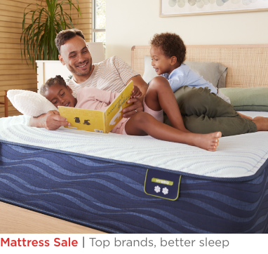 Mattresses Sale. Top brands, better sleep.