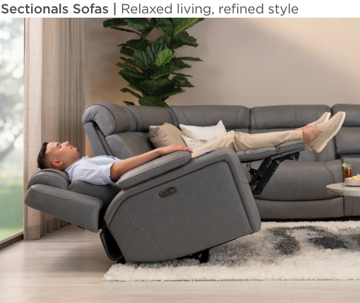 Sectional Sofas. Relaxed living, refine style